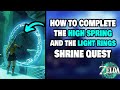 How To Complete The High Spring and The Light Rings Shrine Quest in Zelda Tears of the Kingdom