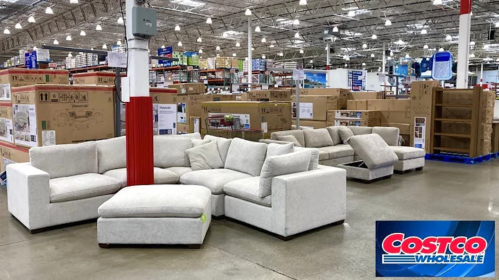 COSTCO FURNITURE SOFAS BEDS ARMCHAIRS HALLOWEEN KITCHENWARE SHOP WITH ME SHOPPING STORE WALK THROUGH