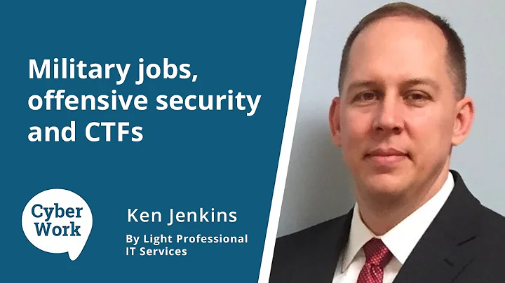 Military cybersecurity jobs, offensive security and CTFs | Cyber Work Podcast