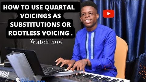 #how to use QUARTAL HARMONY AS SUBSTITUTIONS OR ROOTLESS VOICINGS ON PIANO// #pianolessons. 🎹😲