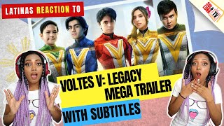 Latinas Reaction to Voltes V Legacy MEGA TRAILER with SUBTITLES - Sol&LunaTV 🇩🇴