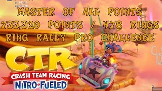 Crash Team Racing Nitro Fueled Master of all Points Challenge 733,200 pts