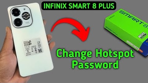 Infinix Smart 8 Plus Hotspot password kaise change kare, how to set another Hotspot password in infi