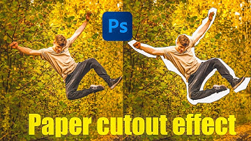 Paper cutout effect in Photoshop|Step by Step Photoshop Tutorial for beginners to advance