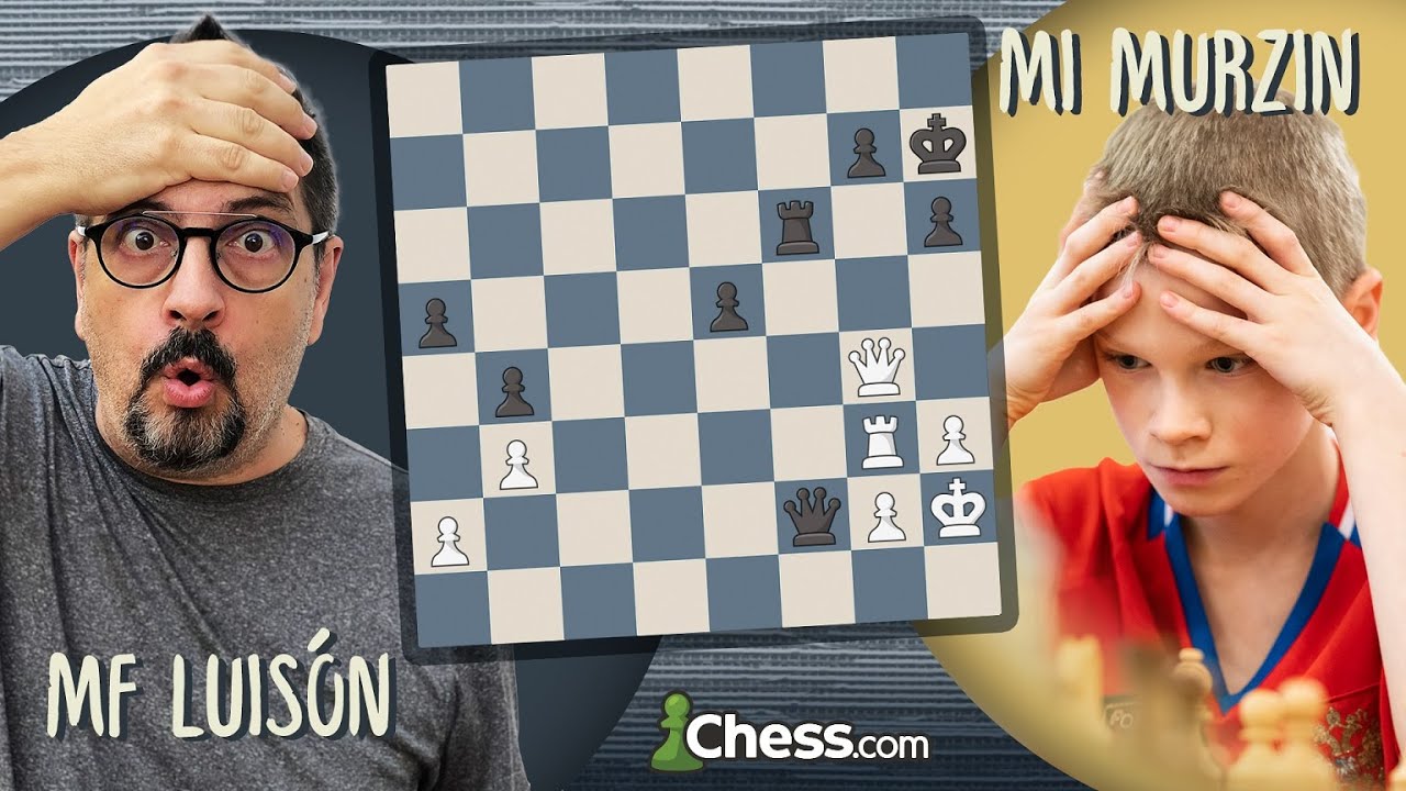 Chess.com - Español - ♔ ¡En 5 minutos el Maestro Luisón intentará dar todo  para cumplir su objetivo! ¡No te lo pierdas!  # ajedrez