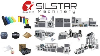 Automatic high speed interleaf drawstring bag on roll overlap star seal garbage bag making machine