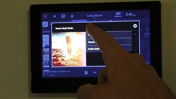 Pandora with Control4 home automation.