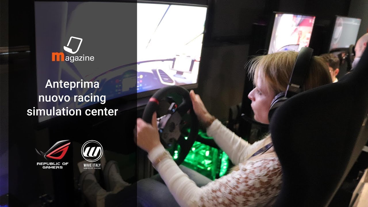 Asus Racing Sim Sim racing: ecco i nuovi simulatori F1 e GT di Wave Italy realizzati ...