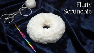 The Fluffiest DIY Crochet Scrunchie! (Easy Crochet Project to Sell)