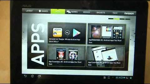 Asus Transformer Prime (TF201, TF300, TF700): Great Android App # 18 Nvision