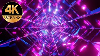 10 Hour 4k TV VJ LOOP Relaxing NEON Metallic Color Abstract Background Video loop, Screensaver