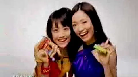 LOTTE Fruits Gum: Aya Ueto and Fukuda Saki