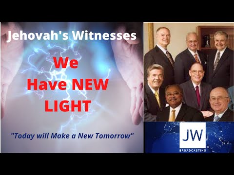 JW org is announcing NEW LIGHT