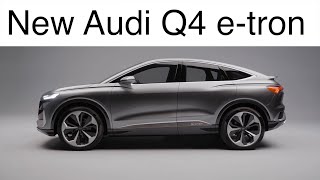 New Audi Q4 e-tron \/\/ First look at the latest Audi electric car.