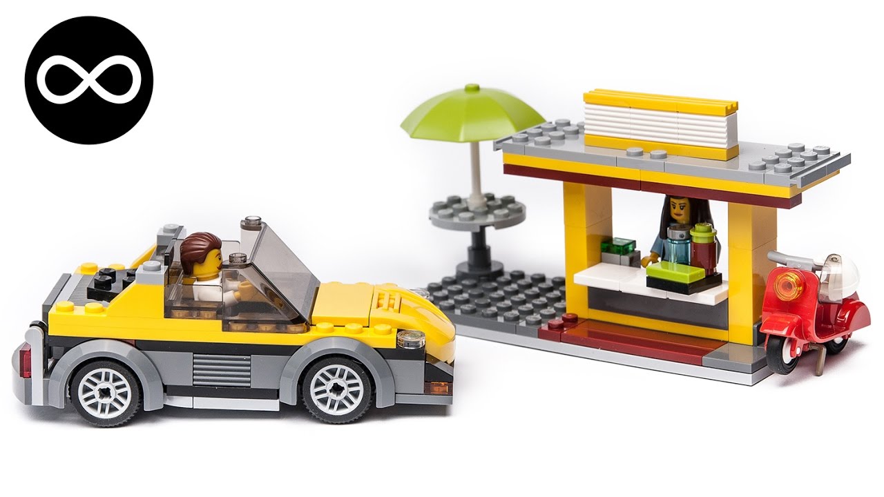 lego pizza van alternative build