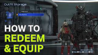 Pragmata - How to Redeem & Equip Pre-Order Bonus Outfits on PS5 (Step by Step)