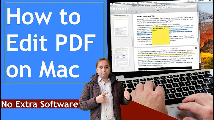How to edit PDF on Mac - No Extra Software - DayDayNews
