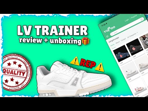 Louis Vuitton LV Trainer UNBOXING/ REVIEW 