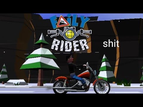 faily rider game play - YouTube