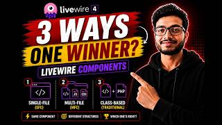 3 Ways to Build a Livewire Component (Which One's Right)