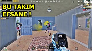 BU TAKIM TAM OLARAK YAMYAM ! ERANGEL & LİVİK MÜTHİŞ MAÇ PUBG MOBİLE