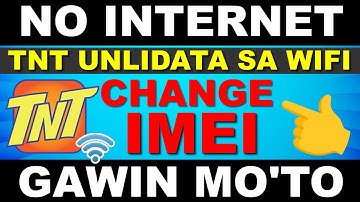 Paano paganahin ang TNT Unlidata sa WIFI o Modem