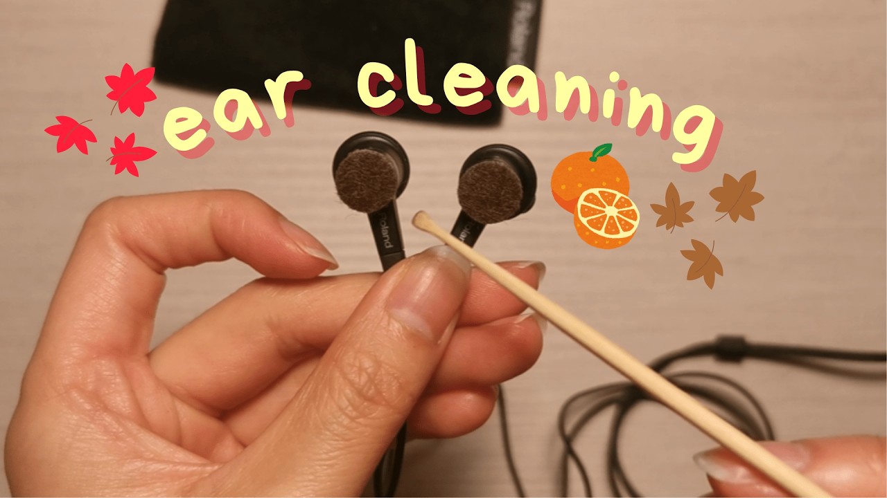 asmr | roland mic ear cleaning (finger, bamboo pick, tweezers, cotton swab) (no talking)