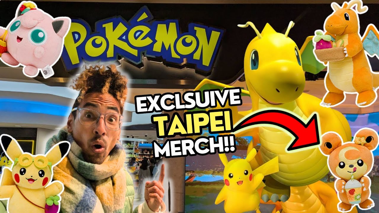 ✨ The BEST Pokemon Center outside of Japan!✨ - Taiwan's