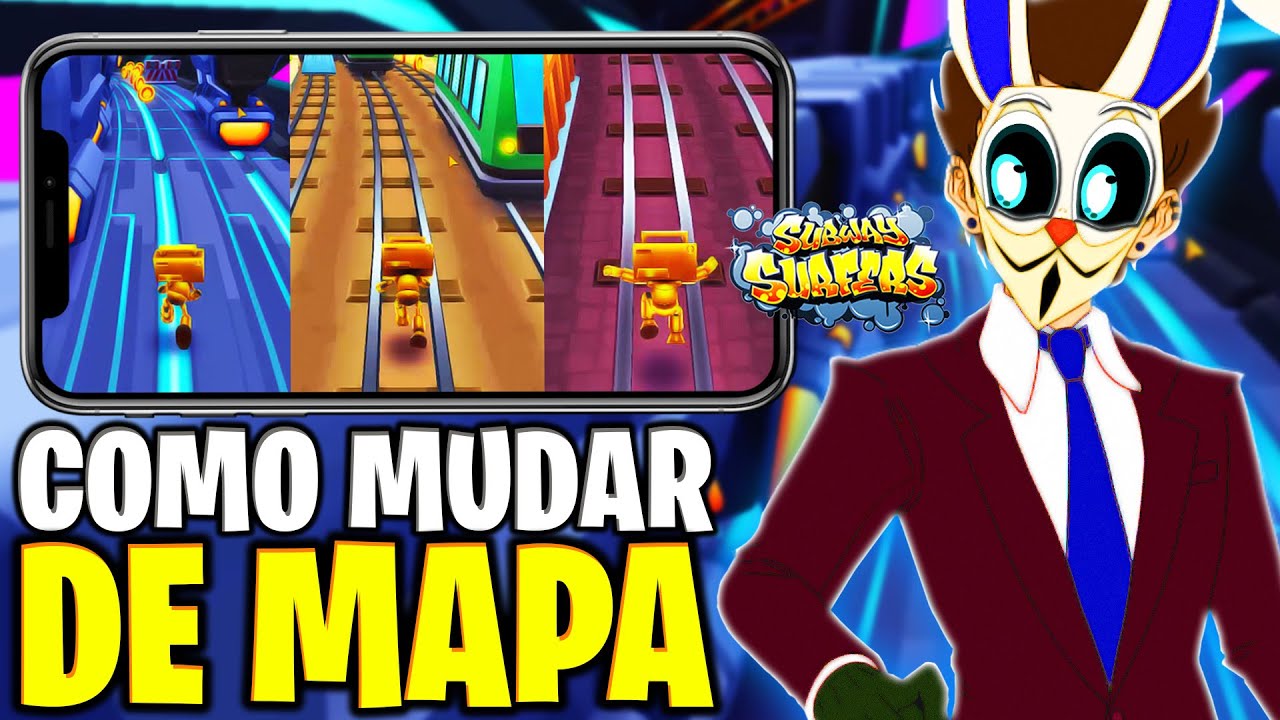 como JOGAR SUBWAY SURFERS em MAPAS DIFERENTES PELO SITE! +9 mapas 