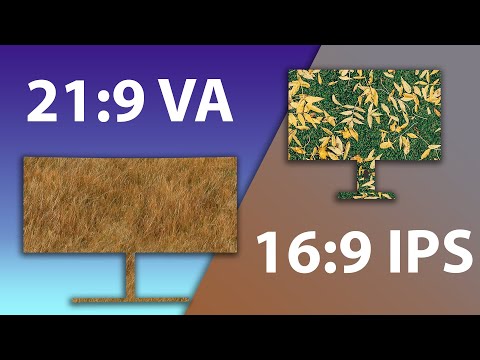 Выбор монитора. VA vs IPS (2024). 21:9 vs 16:9. HUAWEI / XIAOMI.