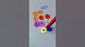Vẽ một đường nối các giọt nước từ 1 đến 10 #iqtest #games #shorts