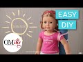 How to Make A Yoga Mat for Your Doll | Doll DIY | @American Girl