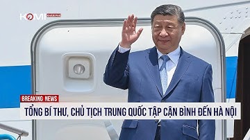 Hình ảnh đầu tiên Tổng Bí thư, Chủ tịch Trung Quốc Tập Cận Bình đến Hà Nội ngày 14/4/2025