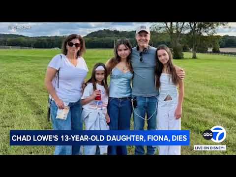 Chad Lowe shares memories of daughter after her death at 13