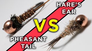PHEASANT TAIL VS. HARE'S EAR | Which Nymph Will Win?