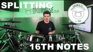 DrumWise Video Lesson | Splitting 16th Notes