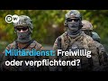 Deutschland: Kommt die Wehrpflicht zurück? | DW Nachrichten