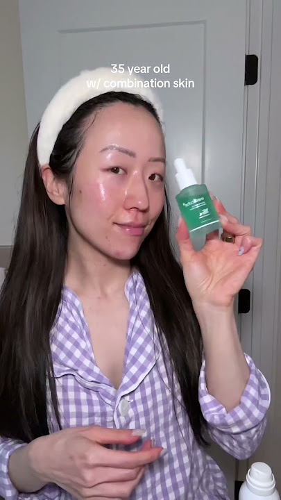 How I use the NEW Medicube 16% Azelaic Acid Serum in my nighttime skincare routine to fight acne,