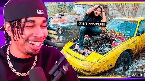 Rdjavi reacciona a Rescatando un NIssan 240 sx Abandonado Por +15 Año | Kenyi Nakamura