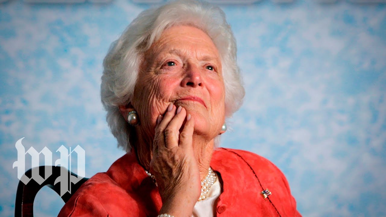 Image result for barbara bush youtube