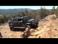 HUMMER 4x4 OFFROAD Big Bear run 1  (Gold Mountain trail)