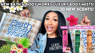 😍 BATH & BODY WORKS DID IT NOW! New Body Mist Luxury Perfume Dupes!