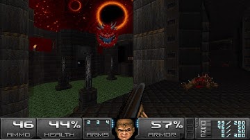 Doom Back to Saturn X E1 (2012) MAP21 "Failed Experiments and Trashed Aircraft" UV Max Speedrun 6:35