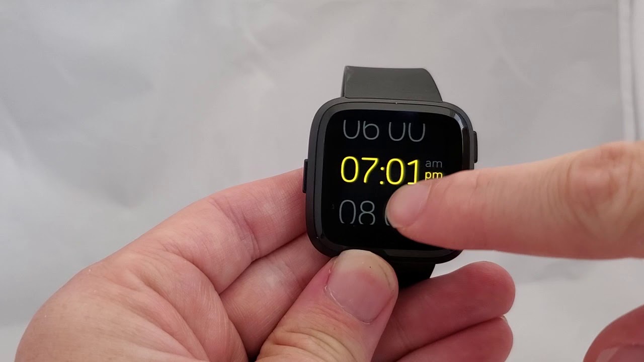 fitbit with alarm clock