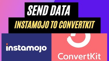 How to send data from Instamojo to convertkit through pabbly connect #nirajpreneur