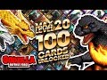 GODZILLA DEFENCE FORCE MAX LEVEL 20 AND 100x GODZILLA AND KAIJU CARDS MOON STAGE UNLOCKED