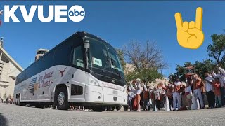 UT fans gather for Longhorns' College Playoffs sendoff