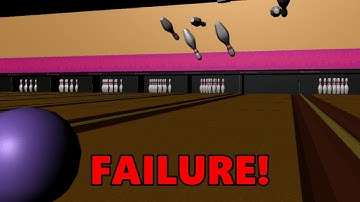 Bowling Physics Simulation (Maya 2017)