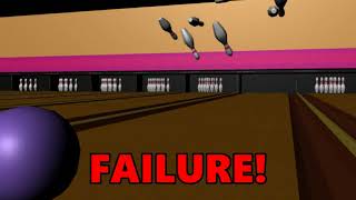 Bowling Physics Simulation (Maya 2017)