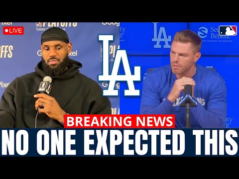 LAST MINUTE! LOOK WHAT LEBRON JAMES SAID ABOUT FREDDIE FREEMAN! [Los Angeles Dodgers News]